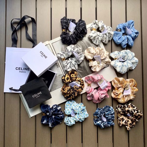 designer,replica,clothing,fake,1:1,lv,luxury,high quality 【1pcs 】Celine’s official website hot style high-definition version Arc de Triomphe metal buckle hair tie