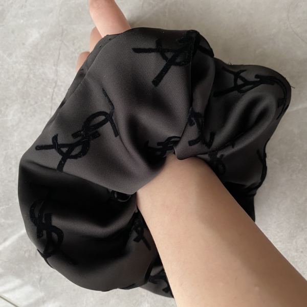 designer,replica,clothing,fake,1:1,lv,luxury,high quality 【1pcs 】YSL new flocking letter enlarged headband/8cm