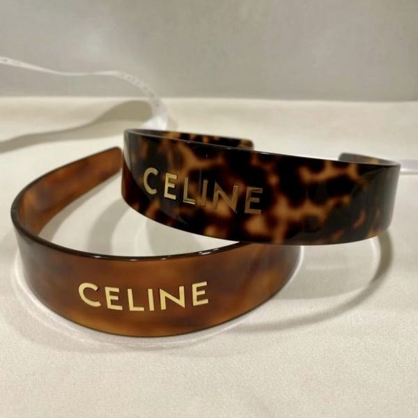 designer,replica,clothing,fake,1:1,lv,luxury,high quality 【1pcs 】Celine official website new high-definition version tortoiseshell acetate fiber letter headband