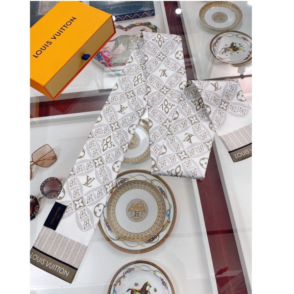 designer,replica,clothing,fake,1:1,lv,luxury,high quality L* Double Layer Silk Streamer