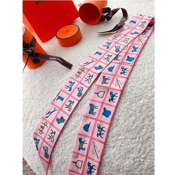 designer,replica,clothing,fake,1:1,lv,luxury,high quality 23/Hermes new Twilly horse drape/5x86cm