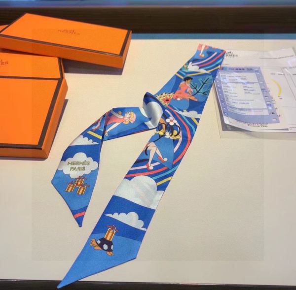 designer,replica,clothing,fake,1:1,lv,luxury,high quality 23/Hermes twill silk ribbon/5x86cm