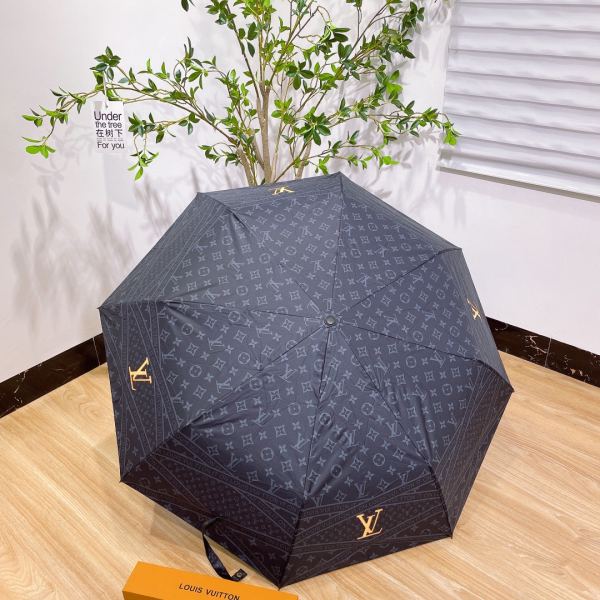 designer,replica,clothing,fake,1:1,lv,luxury,high quality L* counter summer new automatic folding umbrella