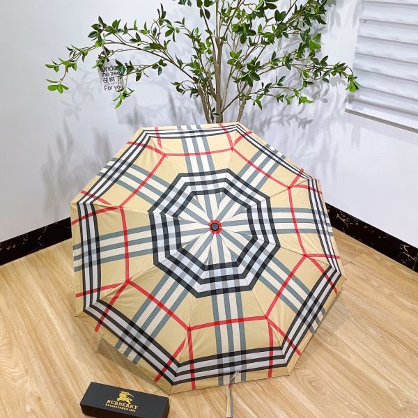 designer,replica,clothing,fake,1:1,lv,luxury,high quality Burberry counter summer new automatic folding umbrella