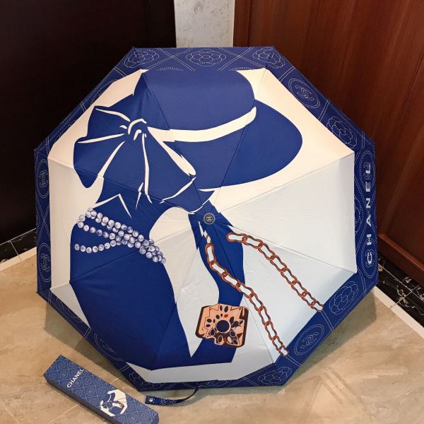 designer,replica,clothing,fake,1:1,lv,luxury,high quality C* counter summer new automatic folding umbrella