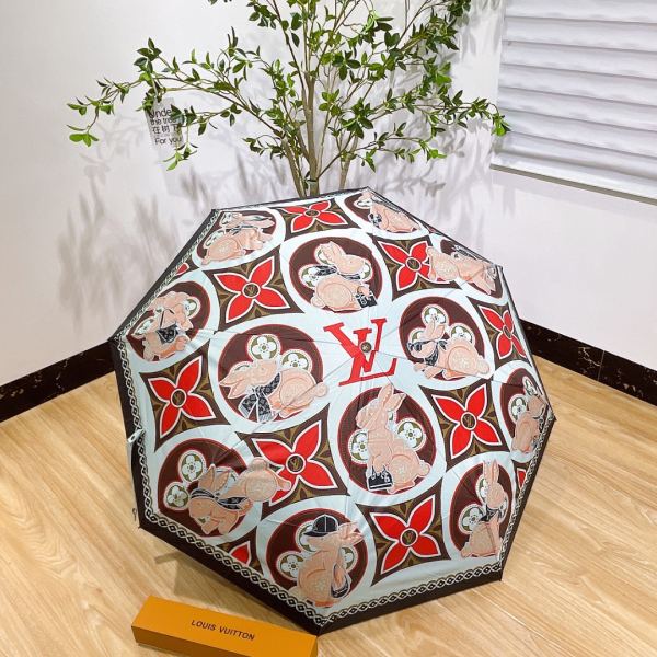 designer,replica,clothing,fake,1:1,lv,luxury,high quality L* counter summer new automatic folding umbrella