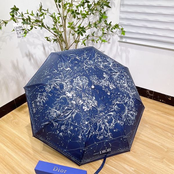 designer,replica,clothing,fake,1:1,lv,luxury,high quality Dior counter summer new automatic folding sunny umbrella