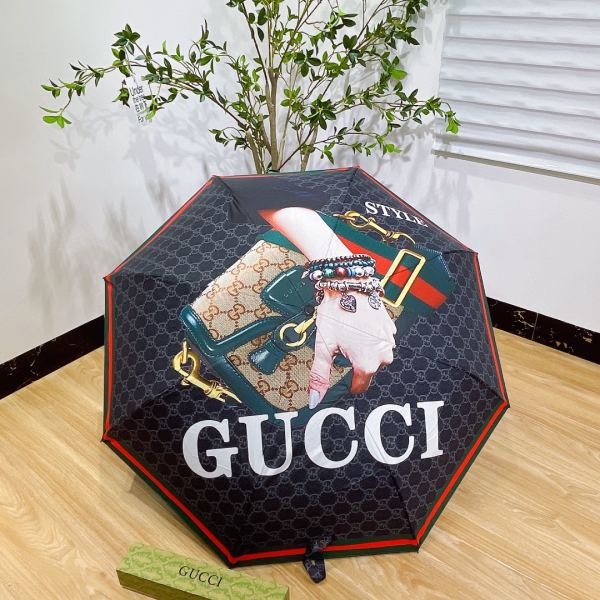 designer,replica,clothing,fake,1:1,lv,luxury,high quality Gucci counter summer new automatic folding umbrella