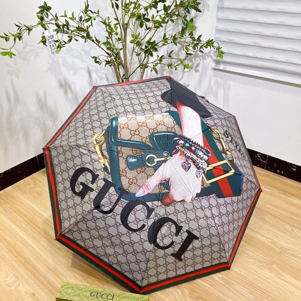 designer,replica,clothing,fake,1:1,lv,luxury,high quality Gucci counter summer new automatic folding umbrella