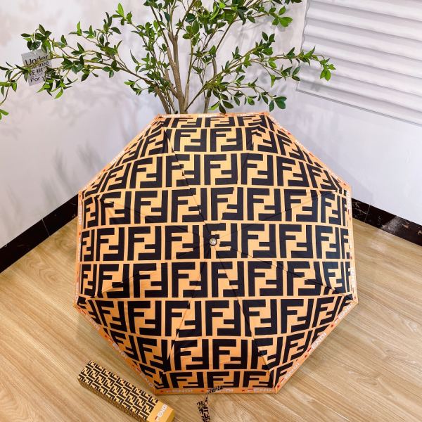 designer,replica,clothing,fake,1:1,lv,luxury,high quality Fendi counter summer new automatic folding umbrella