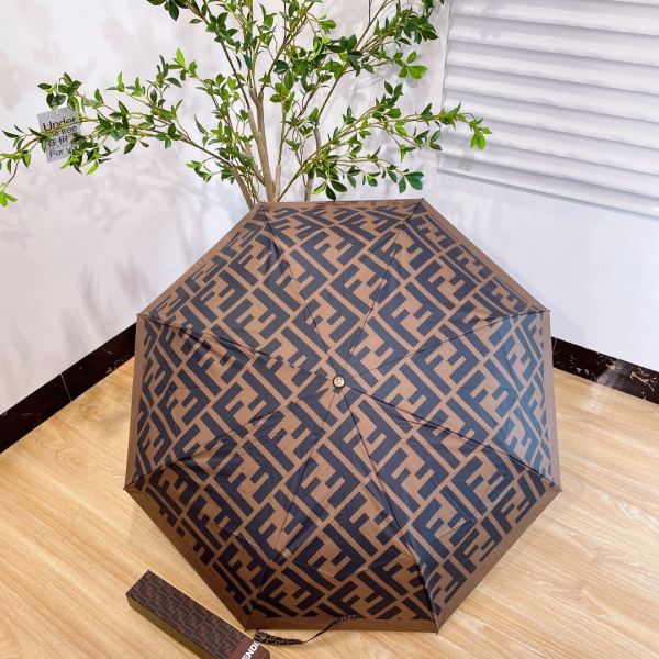 designer,replica,clothing,fake,1:1,lv,luxury,high quality Fendi counter summer new automatic folding umbrella