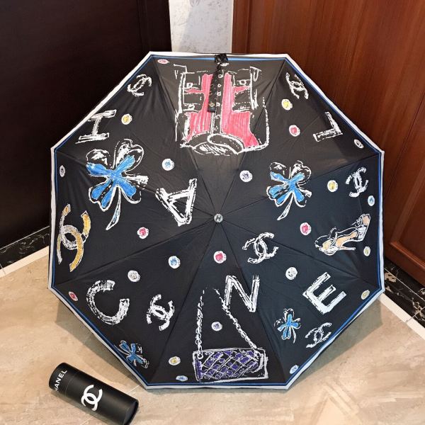designer,replica,clothing,fake,1:1,lv,luxury,high quality C* counter summer new automatic folding umbrella