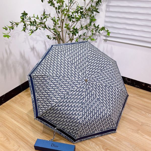 designer,replica,clothing,fake,1:1,lv,luxury,high quality Dior counter summer new automatic folding sunny umbrella