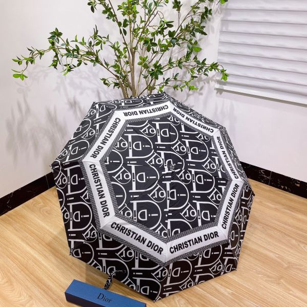 designer,replica,clothing,fake,1:1,lv,luxury,high quality Dior counter summer new automatic folding sunny umbrella