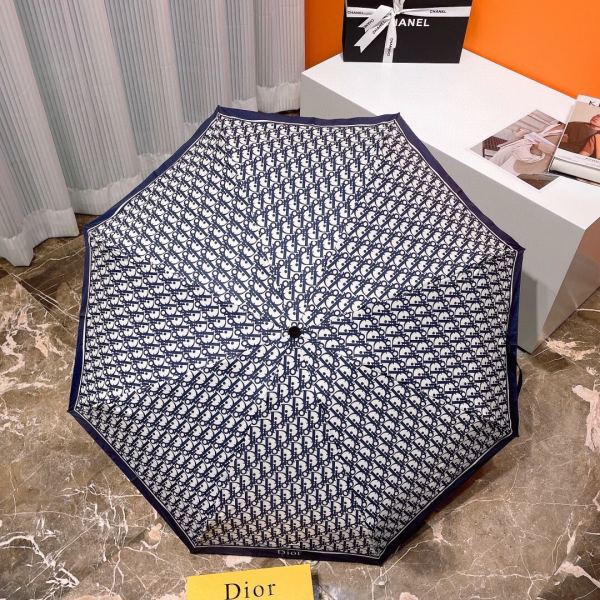 designer,replica,clothing,fake,1:1,lv,luxury,high quality Dior counter summer new automatic folding sunny umbrella