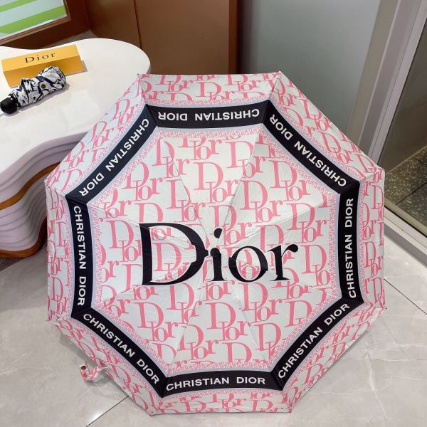 designer,replica,clothing,fake,1:1,lv,luxury,high quality Dior counter summer new automatic folding sunny umbrella