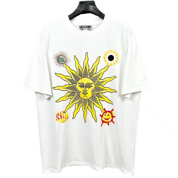 designer,replica,clothing,fake,1:1,lv,luxury,high quality 23/MOSCHINO men’s new luxury round neck short-sleeved T-shirt
