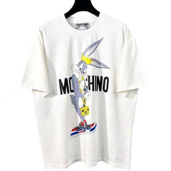 designer,replica,clothing,fake,1:1,lv,luxury,high quality 23/MOSCHINO men’s new luxury round neck short-sleeved T-shirt