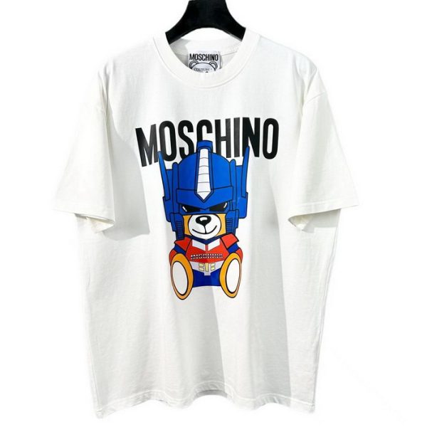 designer,replica,clothing,fake,1:1,lv,luxury,high quality 23/MOSCHINO men’s new luxury round neck short-sleeved T-shirt