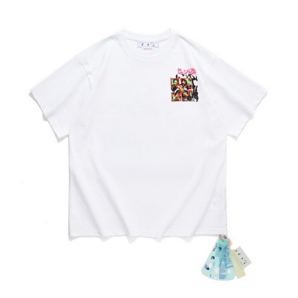 designer,replica,clothing,fake,1:1,lv,luxury,high quality 23/OFF WHITE men’s new luxury round neck short-sleeved T-shirt