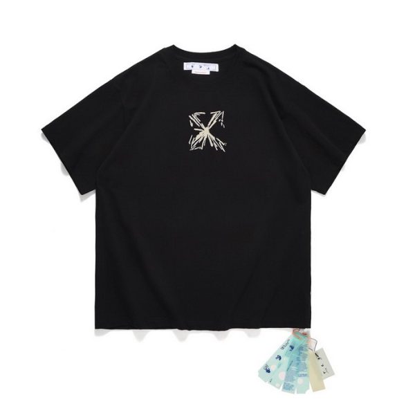 designer,replica,clothing,fake,1:1,lv,luxury,high quality 23/OFF WHITE men’s new luxury round neck short-sleeved T-shirt