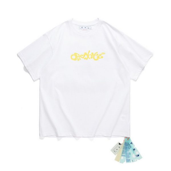 designer,replica,clothing,fake,1:1,lv,luxury,high quality 23/OFF WHITE men’s new luxury round neck short-sleeved T-shirt