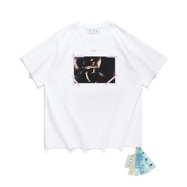 designer,replica,clothing,fake,1:1,lv,luxury,high quality 23/OFF WHITE men’s new luxury round neck short-sleeved T-shirt
