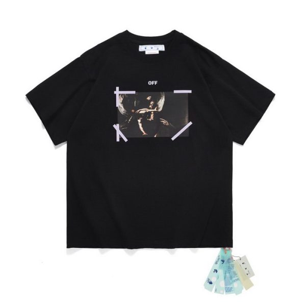designer,replica,clothing,fake,1:1,lv,luxury,high quality 23/OFF WHITE men’s new luxury round neck short-sleeved T-shirt