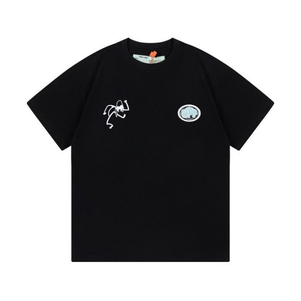 designer,replica,clothing,fake,1:1,lv,luxury,high quality 23/OFF WHITE men’s new luxury round neck short-sleeved T-shirt