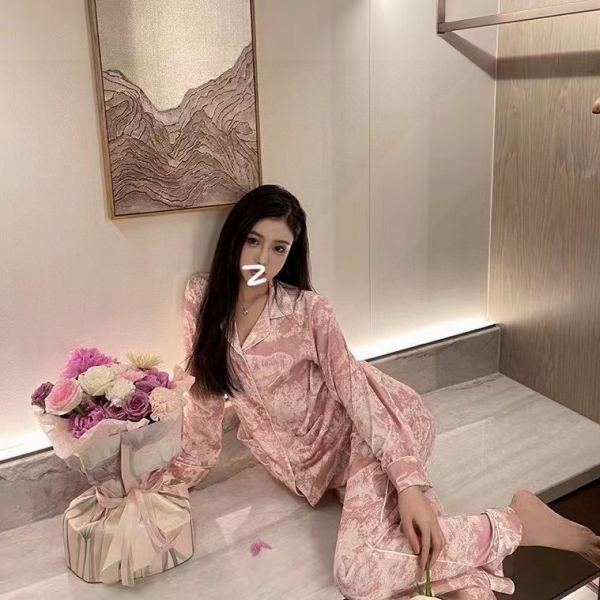designer,replica,clothing,fake,1:1,lv,luxury,high quality 23/Dior women’s new home pajamas set