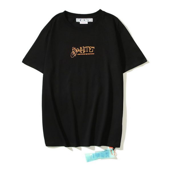 designer,replica,clothing,fake,1:1,lv,luxury,high quality 23/OFF WHITE men’s new round neck short-sleeved T-shirt