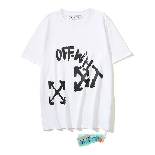 designer,replica,clothing,fake,1:1,lv,luxury,high quality 23/OFF WHITE men’s new round neck short-sleeved T-shirt