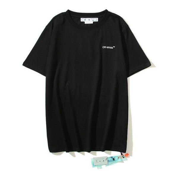 designer,replica,clothing,fake,1:1,lv,luxury,high quality 23/OFF WHITE men’s new round neck short-sleeved T-shirt
