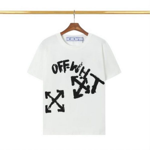designer,replica,clothing,fake,1:1,lv,luxury,high quality 23/OFF WHITE men’s new round neck short-sleeved T-shirt