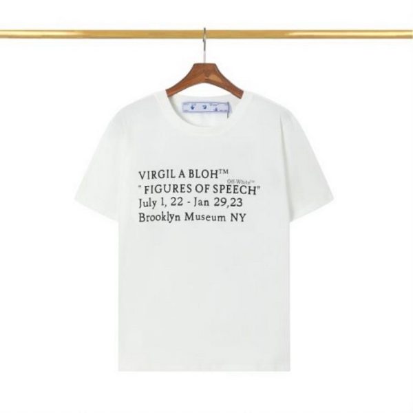 designer,replica,clothing,fake,1:1,lv,luxury,high quality 23/OFF WHITE men’s new round neck short-sleeved T-shirt