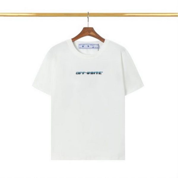 designer,replica,clothing,fake,1:1,lv,luxury,high quality 23/OFF WHITE men’s new round neck short-sleeved T-shirt