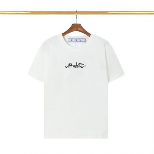 designer,replica,clothing,fake,1:1,lv,luxury,high quality 23/OFF WHITE men’s new round neck short-sleeved T-shirt