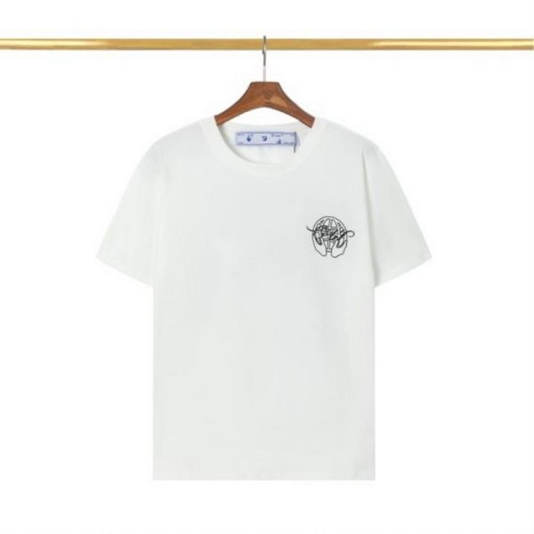 designer,replica,clothing,fake,1:1,lv,luxury,high quality 23/OFF WHITE men’s new round neck short-sleeved T-shirt