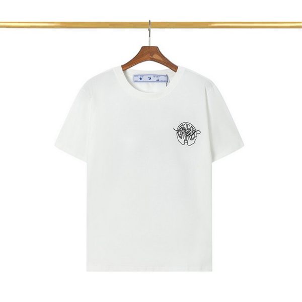 designer,replica,clothing,fake,1:1,lv,luxury,high quality 23/OFF WHITE men’s new round neck short-sleeved T-shirt