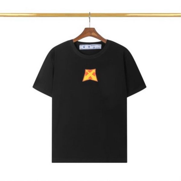 designer,replica,clothing,fake,1:1,lv,luxury,high quality 23/OFF WHITE men’s new round neck short-sleeved T-shirt