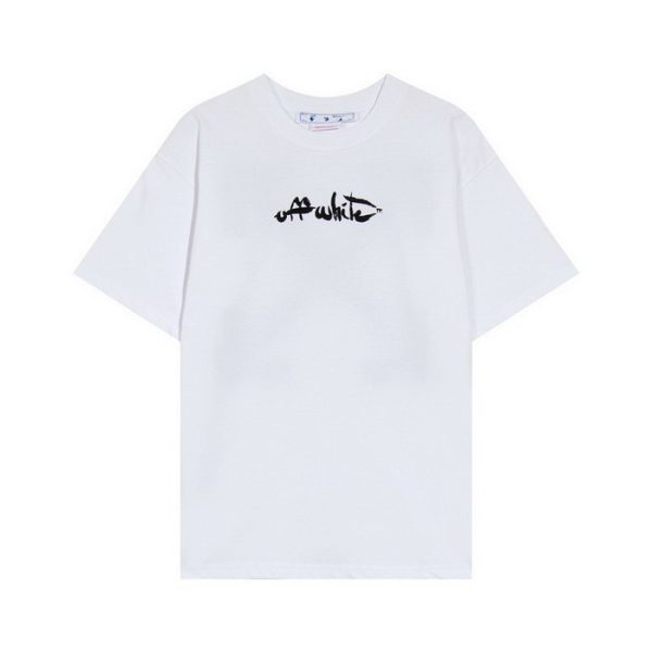 designer,replica,clothing,fake,1:1,lv,luxury,high quality 23/OFF WHITE men’s new round neck short-sleeved T-shirt