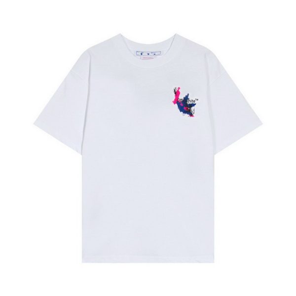 designer,replica,clothing,fake,1:1,lv,luxury,high quality 23/OFF WHITE men’s new round neck short-sleeved T-shirt
