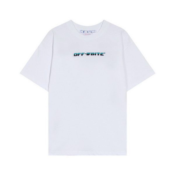 designer,replica,clothing,fake,1:1,lv,luxury,high quality 23/OFF WHITE men’s new round neck short-sleeved T-shirt