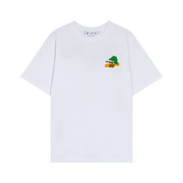 designer,replica,clothing,fake,1:1,lv,luxury,high quality 23/OFF WHITE men’s new round neck short-sleeved T-shirt