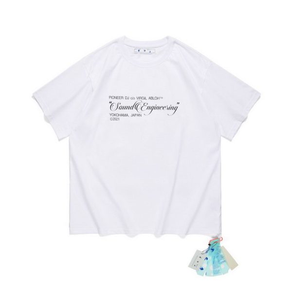 designer,replica,clothing,fake,1:1,lv,luxury,high quality 23/OFF WHITE men’s new round neck short-sleeved T-shirt
