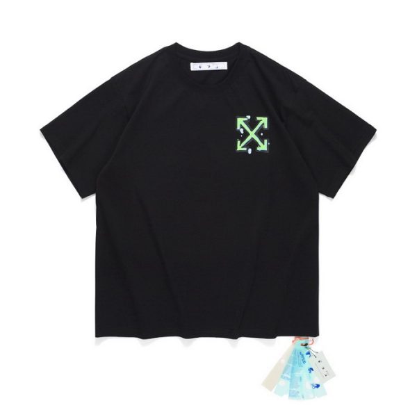 designer,replica,clothing,fake,1:1,lv,luxury,high quality 23/OFF WHITE men’s new round neck short-sleeved T-shirt