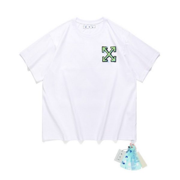 designer,replica,clothing,fake,1:1,lv,luxury,high quality 23/OFF WHITE men’s new round neck short-sleeved T-shirt