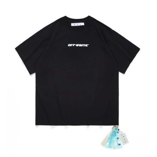 designer,replica,clothing,fake,1:1,lv,luxury,high quality 23/OFF WHITE men’s new round neck short-sleeved T-shirt