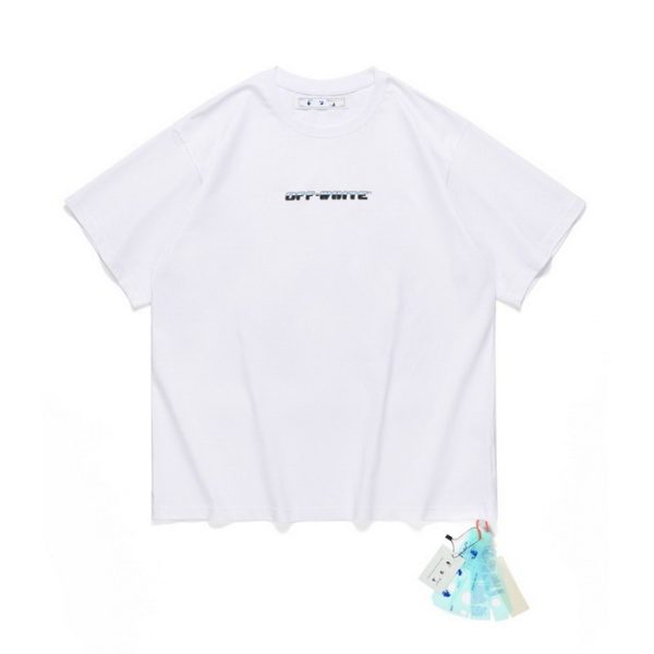 designer,replica,clothing,fake,1:1,lv,luxury,high quality 23/OFF WHITE men’s new round neck short-sleeved T-shirt