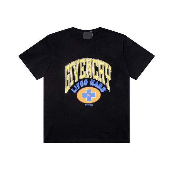 designer,replica,clothing,fake,1:1,lv,luxury,high quality 23/Givenchy men’s new round neck short-sleeved T-shirt